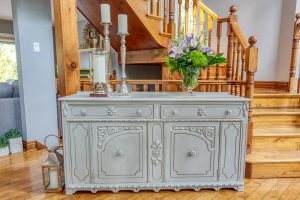 Welcoming grand foyer at Craigleith Manor Boutique bed and breakfast